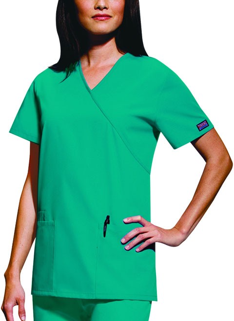 Cherokee 4801 Mock Wrap Tunic