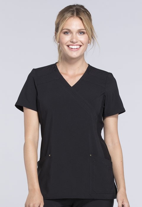 Cherokee CK680 iFlex Mock Wrap Knit Panel 