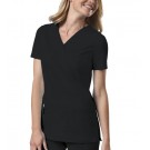 Cherokee 4728 Core Stretch Ladies Mock Wrap Top